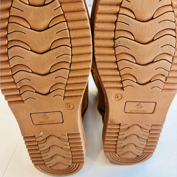 Dream Pairs Suede Women's Tan Winter Boots size 9 mint condition - Picture 7 of 11